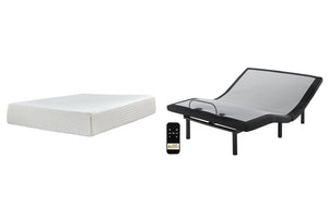 Chime 12 Inch Memory Foam 2-Piece  Mattress Package - Furnish 4 Less 98 (NY)*