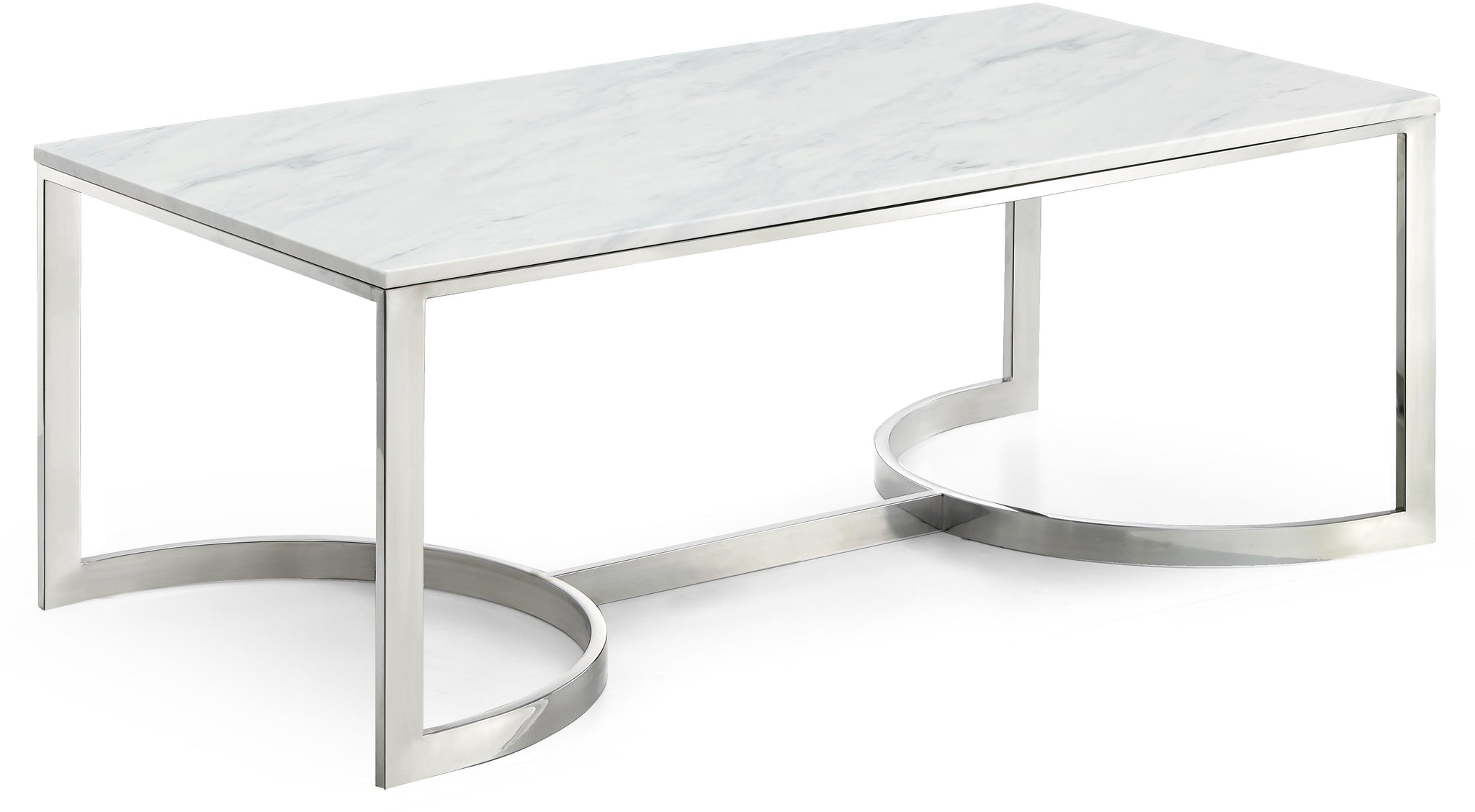 Copley Chrome Coffee Table - Furnish 4 Less 98 (NY)*