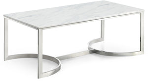 Copley Chrome Coffee Table - Furnish 4 Less 98 (NY)*