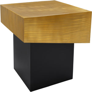 Palladium Gold End Table