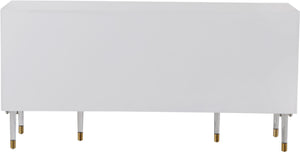 Jive White Lacquer Sideboard/Buffet - Furnish 4 Less 98 (NY)*