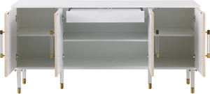 Jive White Lacquer Sideboard/Buffet - Furnish 4 Less 98 (NY)*