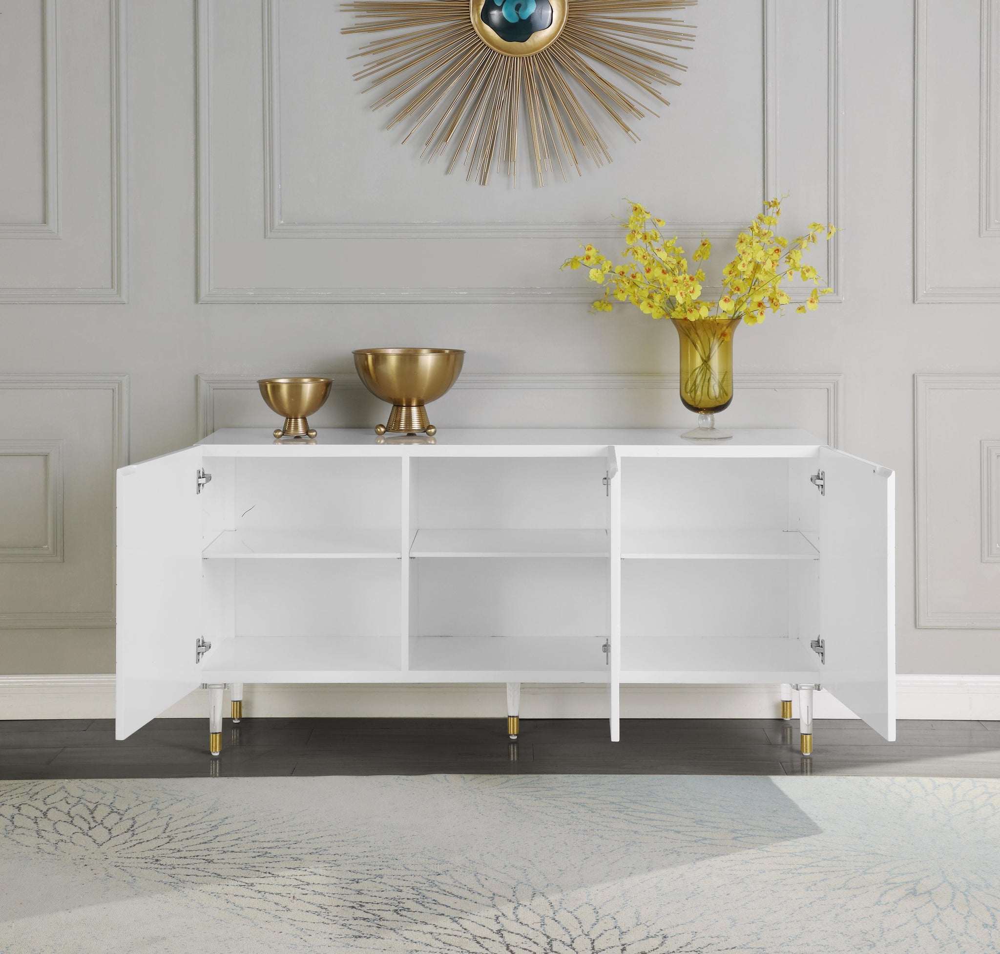 Starburst Sideboard/Buffet - Furnish 4 Less 98 (NY)*