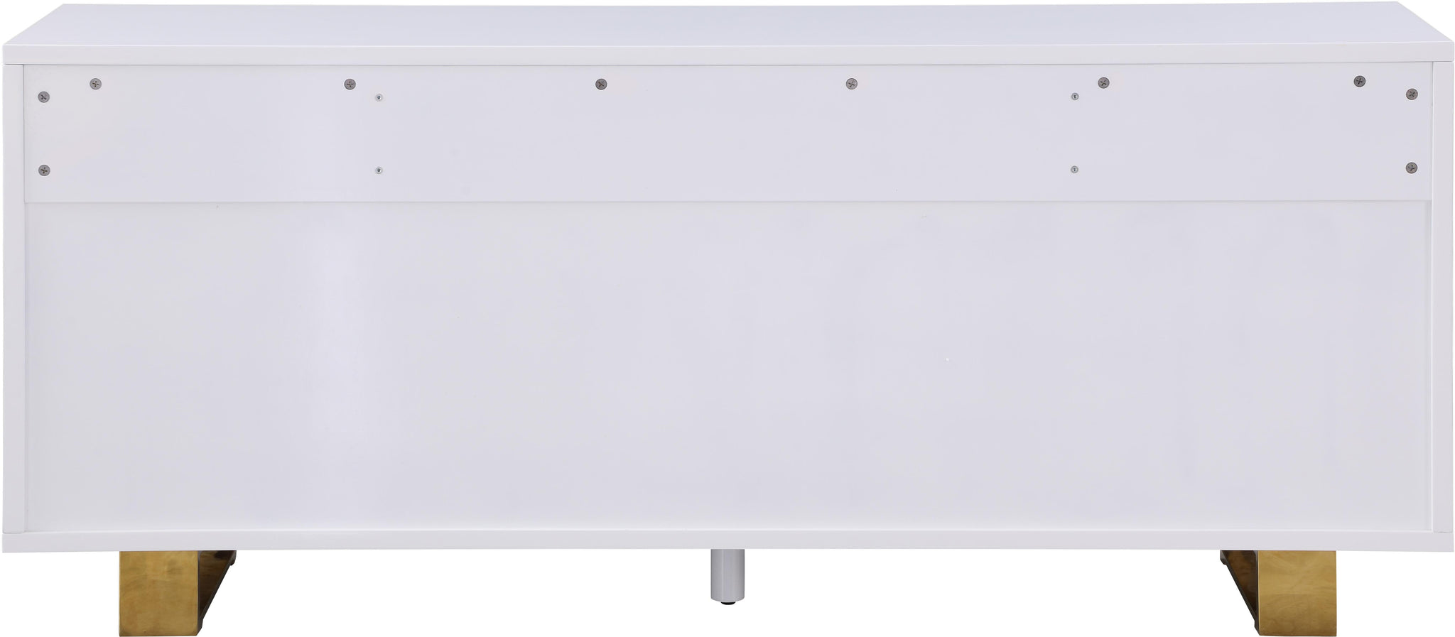 Excel White Lacquer Sideboard/Buffet - Furnish 4 Less 98 (NY)*