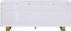 Excel White Lacquer Sideboard/Buffet - Furnish 4 Less 98 (NY)*