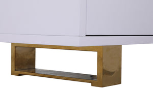 Excel White Lacquer Sideboard/Buffet - Furnish 4 Less 98 (NY)*