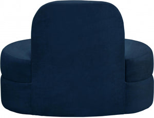 Mitzy Navy Velvet Chair - Furnish 4 Less 98 (NY)*