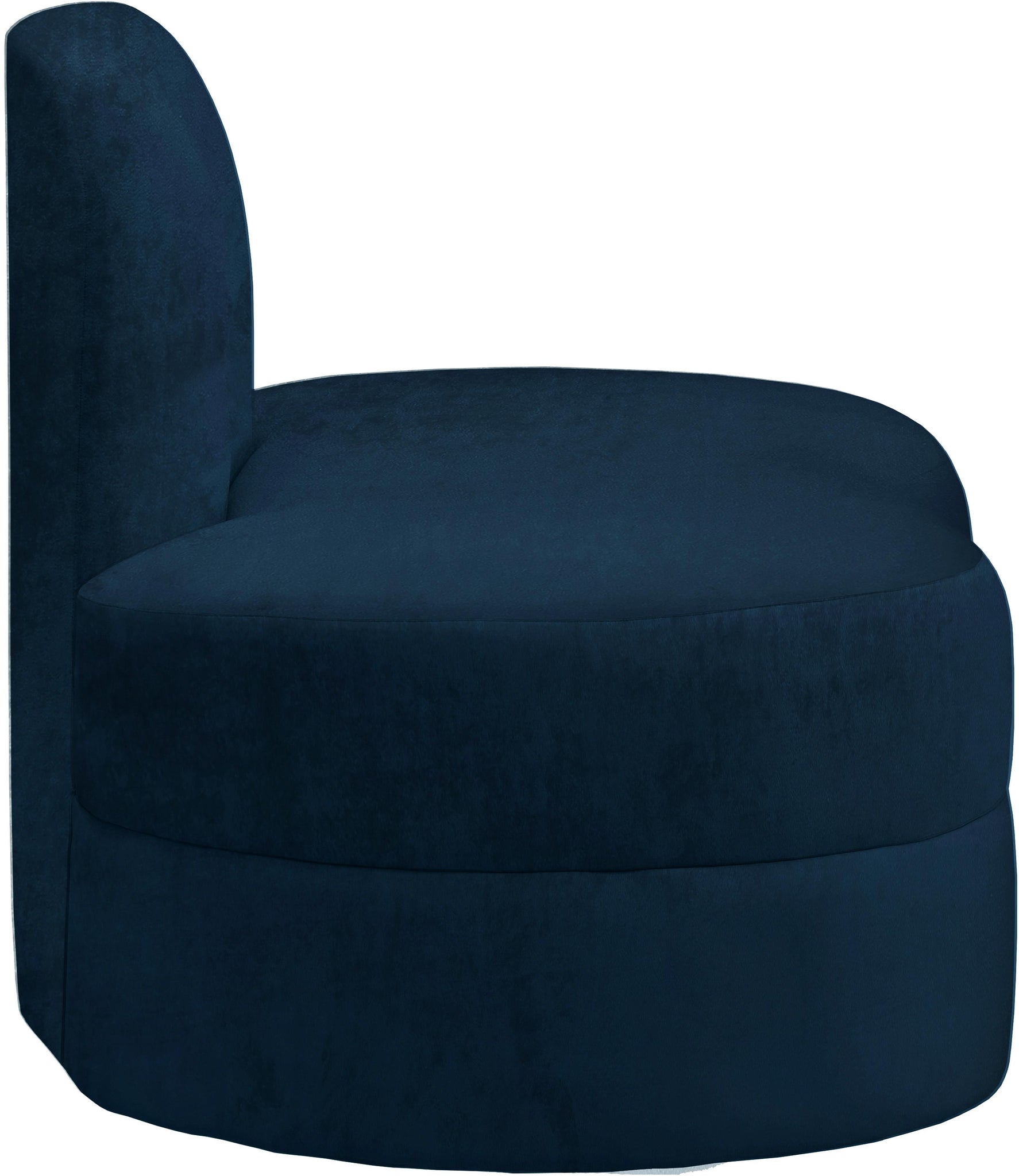 Mitzy Navy Velvet Chair - Furnish 4 Less 98 (NY)*