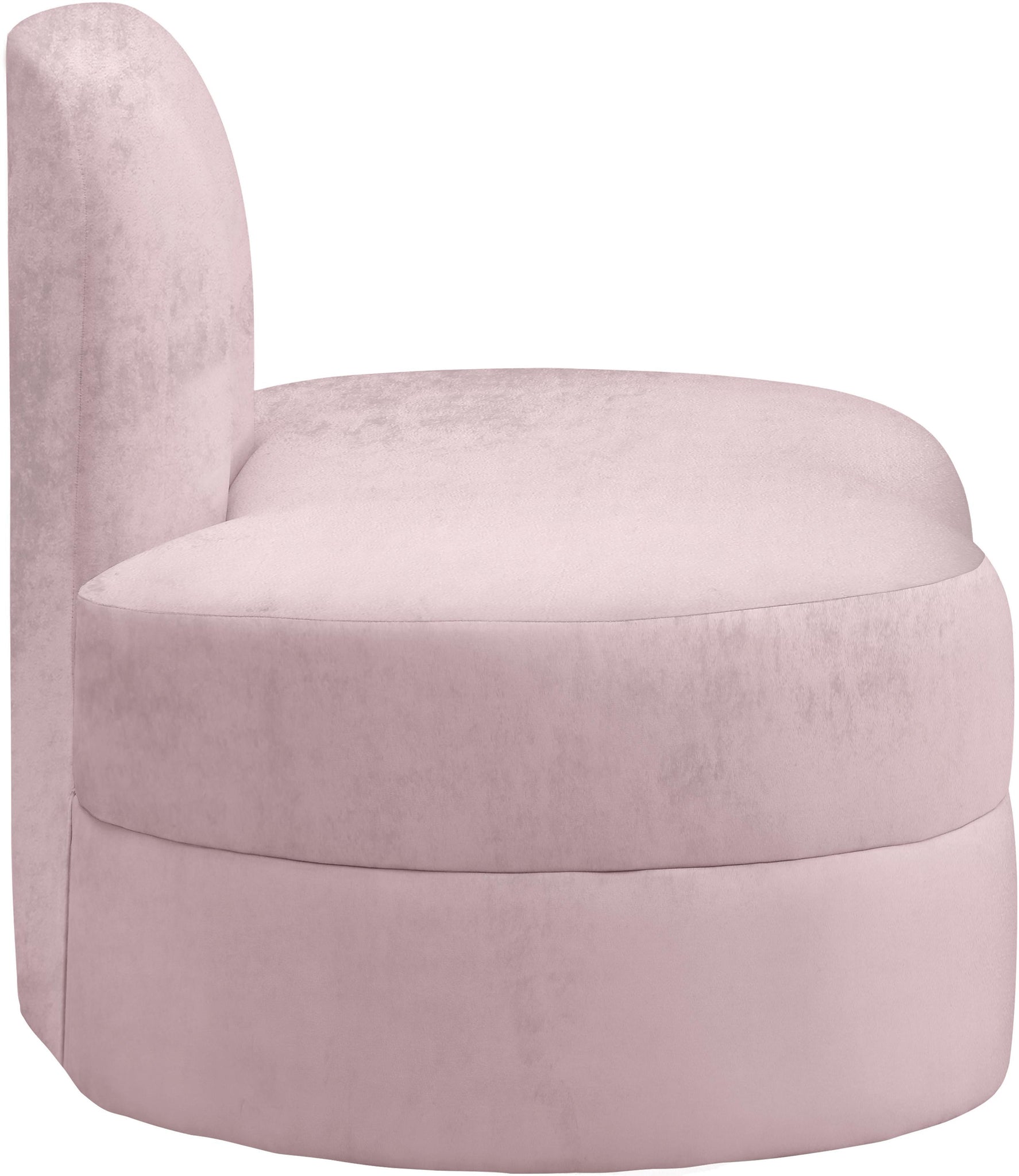 Mitzy Pink Velvet Chair - Furnish 4 Less 98 (NY)*