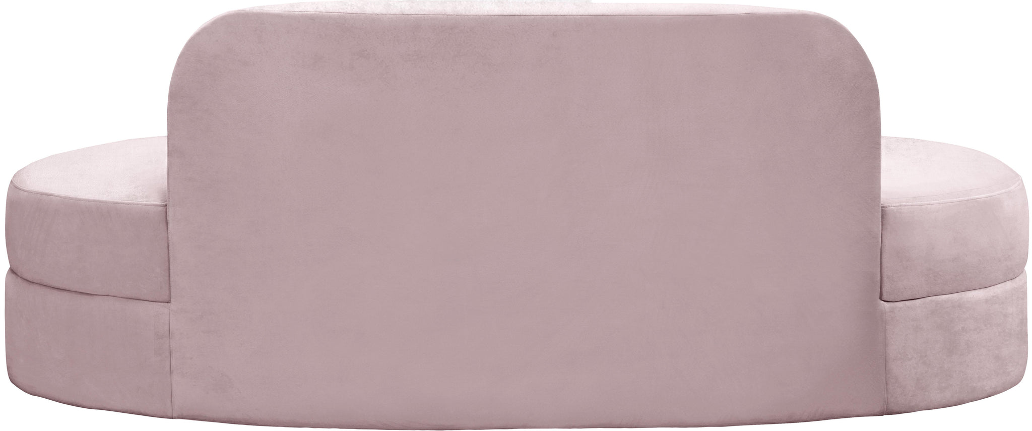 Mitzy Pink Velvet Sofa - Furnish 4 Less 98 (NY)*