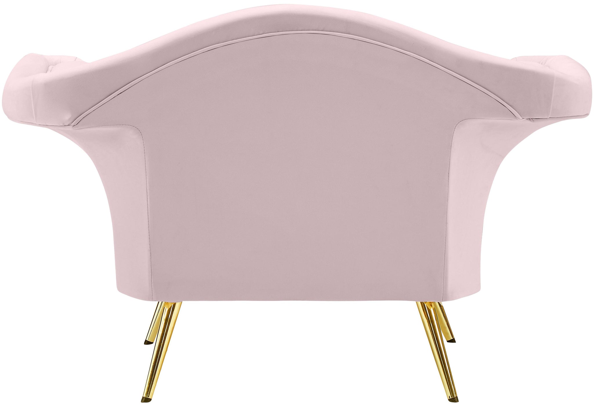 Lips Pink Velvet Chair - Furnish 4 Less 98 (NY)*