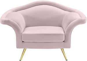 Lips Pink Velvet Chair - Furnish 4 Less 98 (NY)*