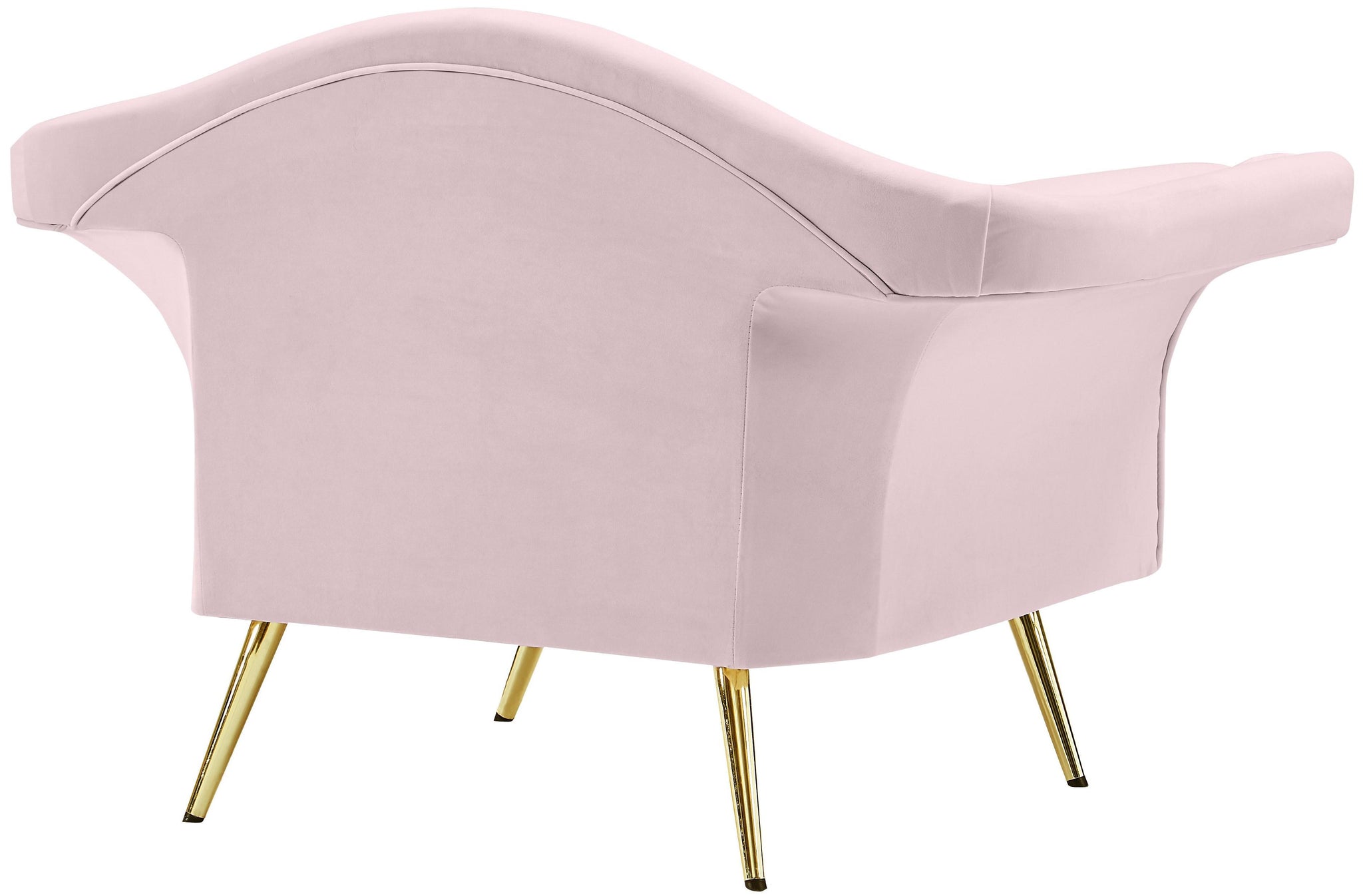 Lips Pink Velvet Chair - Furnish 4 Less 98 (NY)*