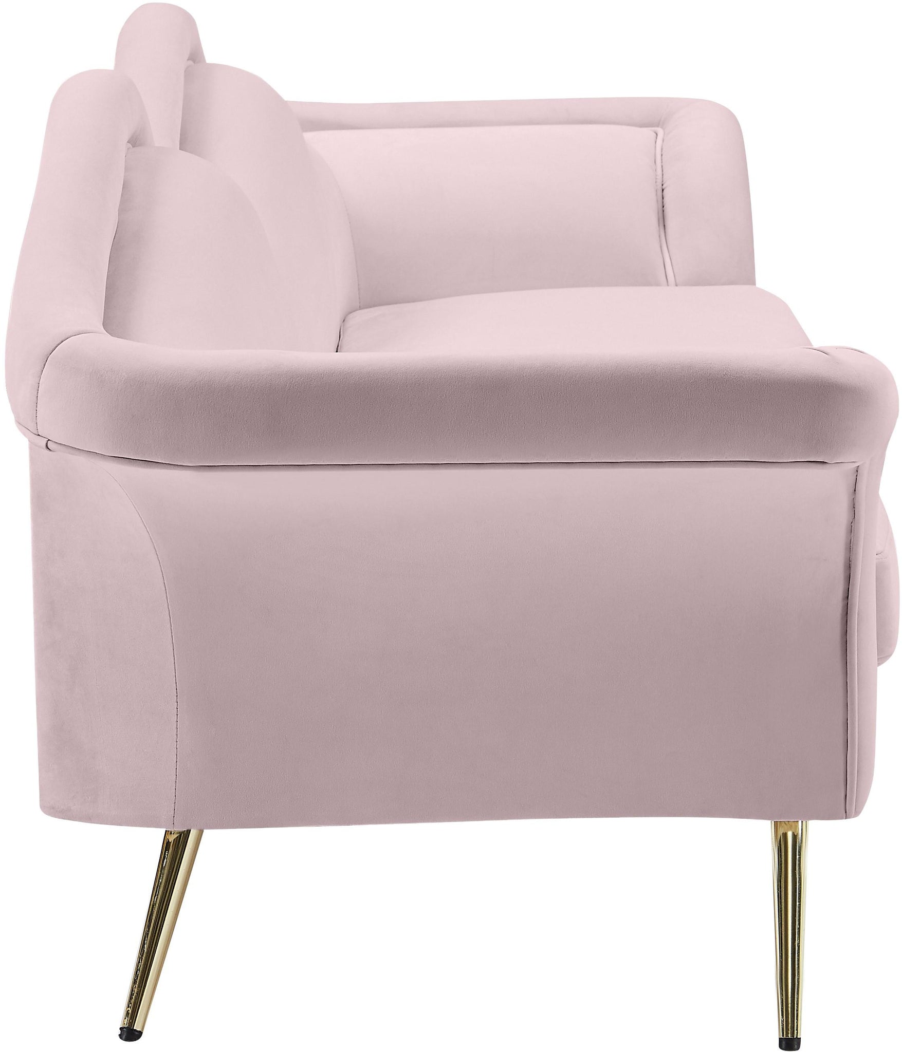 Lips Pink Velvet Sofa - Furnish 4 Less 98 (NY)*