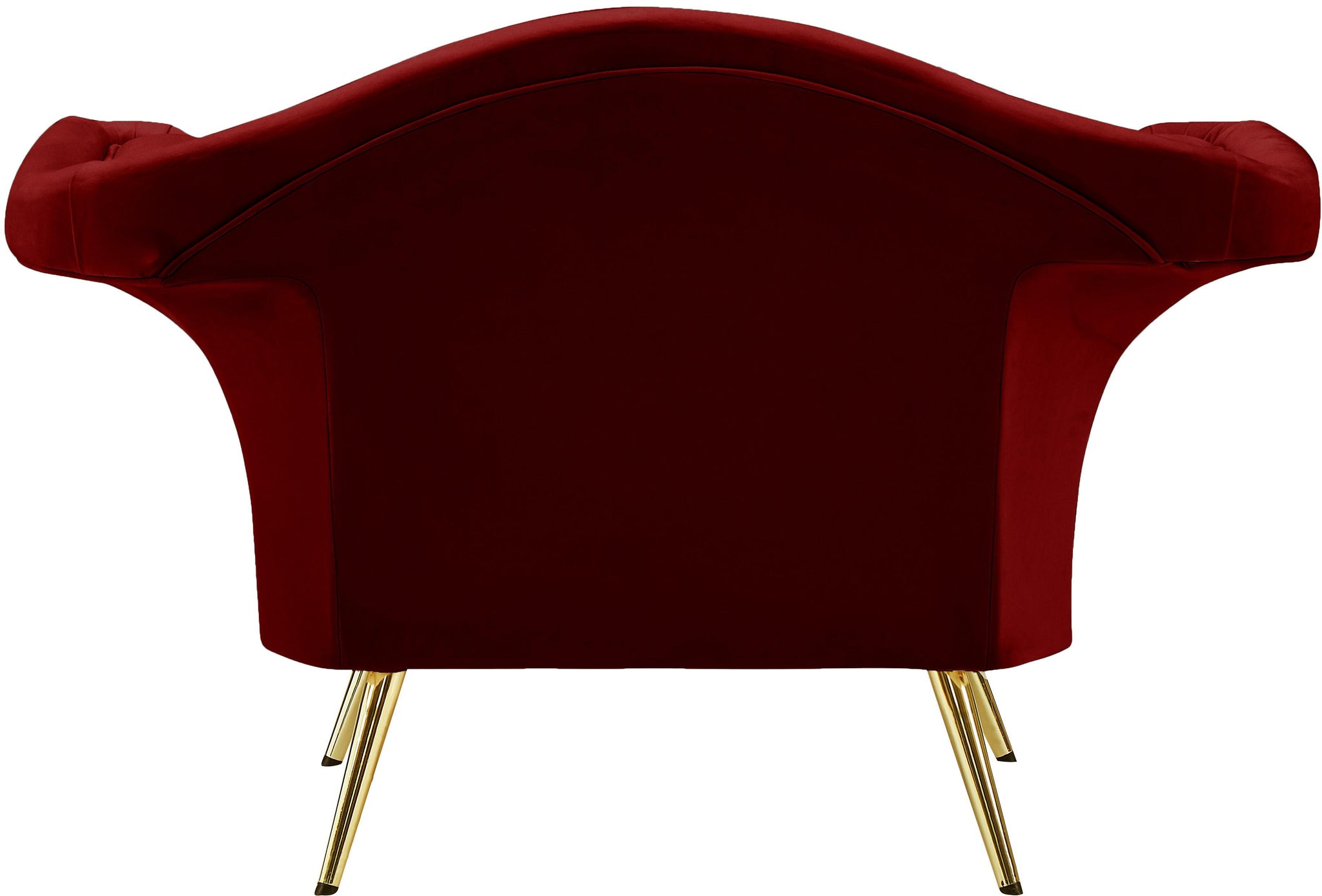 Lips Red Velvet Chair - Furnish 4 Less 98 (NY)*