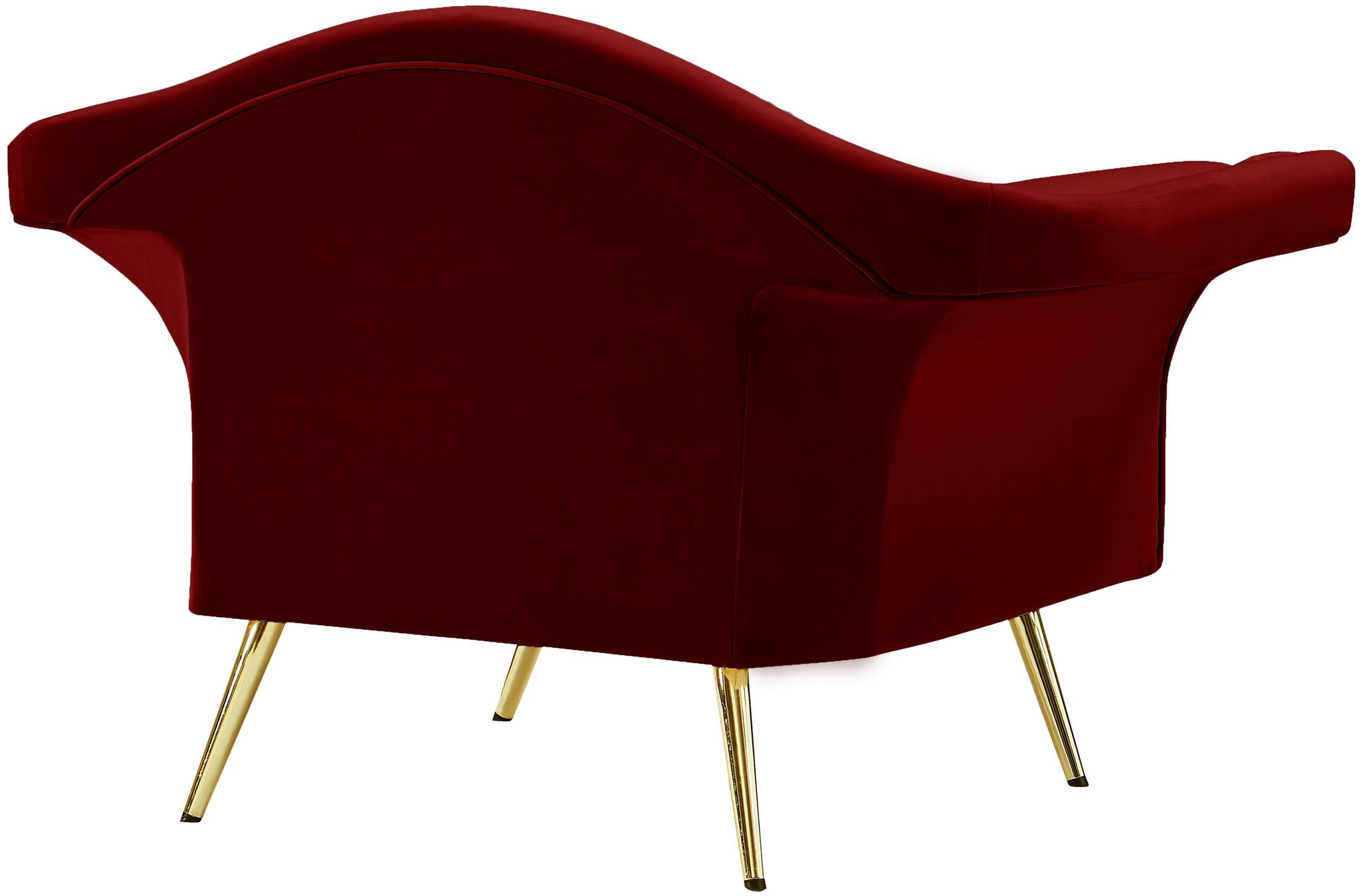 Lips Red Velvet Chair - Furnish 4 Less 98 (NY)*