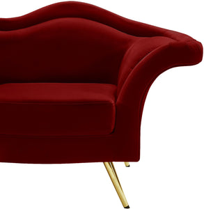 Lips Red Velvet Chair - Furnish 4 Less 98 (NY)*