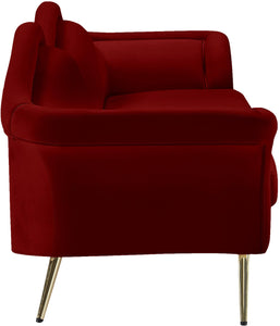 Lips Red Velvet Sofa - Furnish 4 Less 98 (NY)*