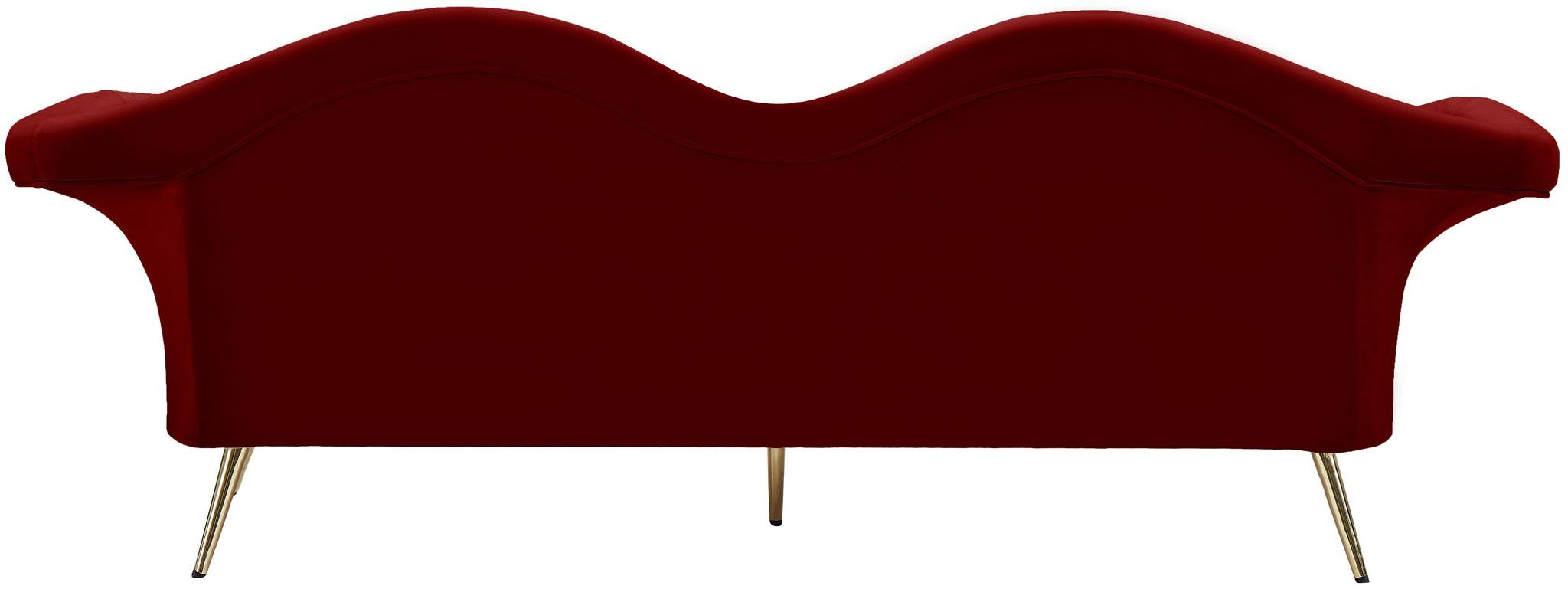 Lips Red Velvet Sofa - Furnish 4 Less 98 (NY)*