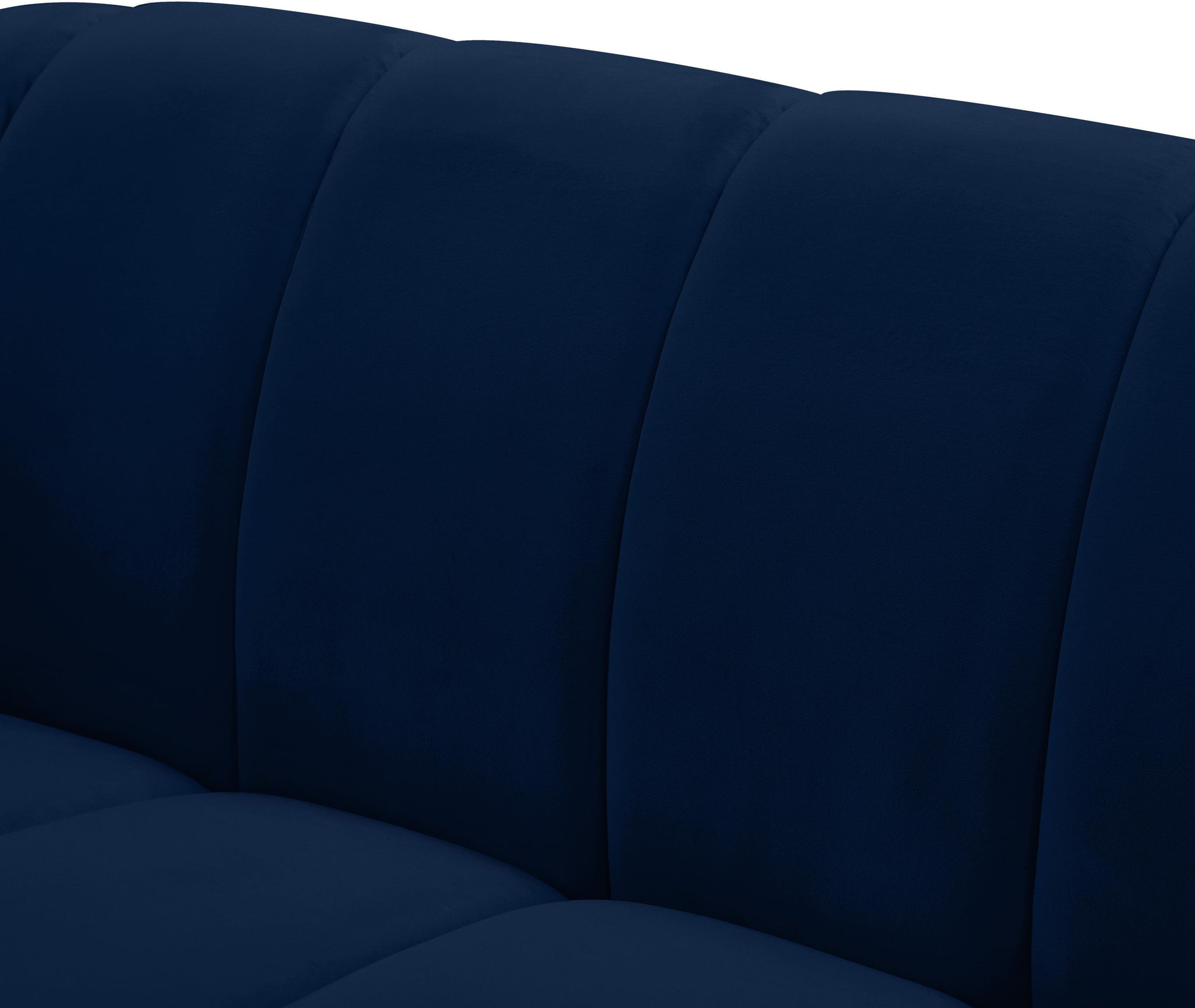 Elijah Navy Velvet Loveseat - Furnish 4 Less 98 (NY)*