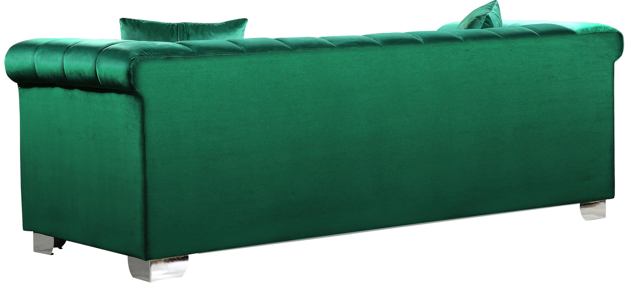 Kayla Green Velvet Loveseat - Furnish 4 Less 98 (NY)*