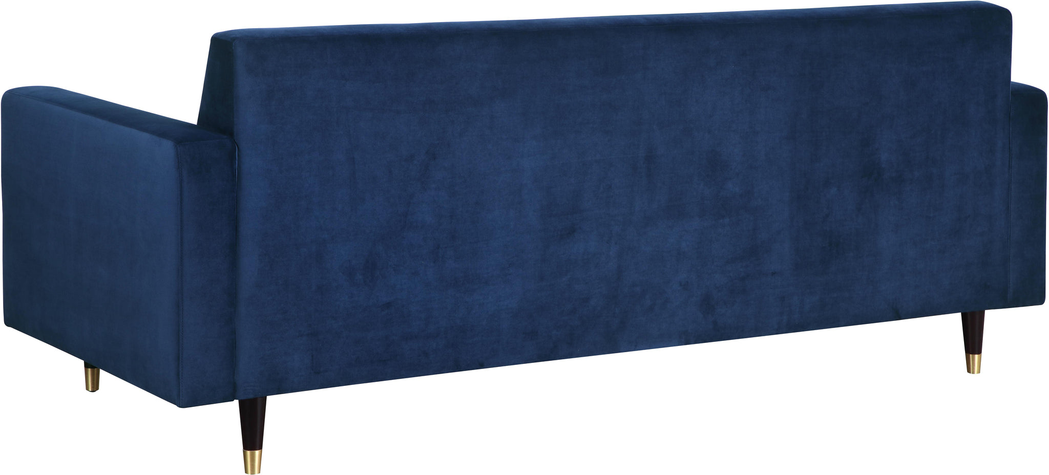 Lola Navy Velvet Sofa - Furnish 4 Less 98 (NY)*