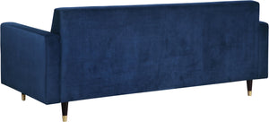 Lola Navy Velvet Sofa - Furnish 4 Less 98 (NY)*