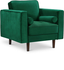 Emily Green Velvet Chair image