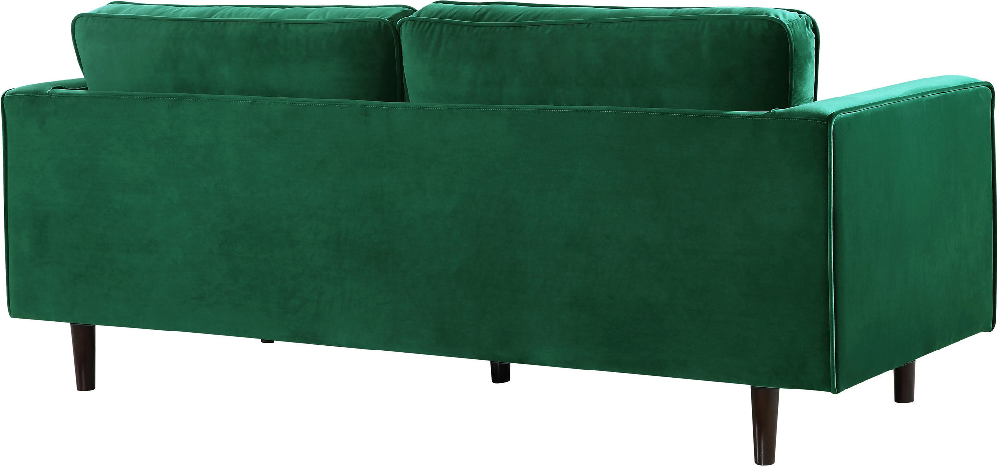 Emily Green Velvet Loveseat - Furnish 4 Less 98 (NY)*