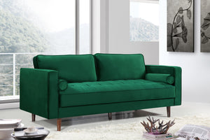 Emily Green Velvet Sofa - Furnish 4 Less 98 (NY)*