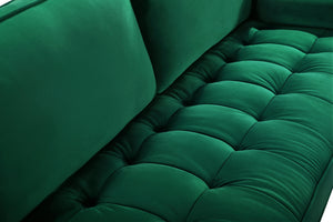 Emily Green Velvet Chair - Furnish 4 Less 98 (NY)*