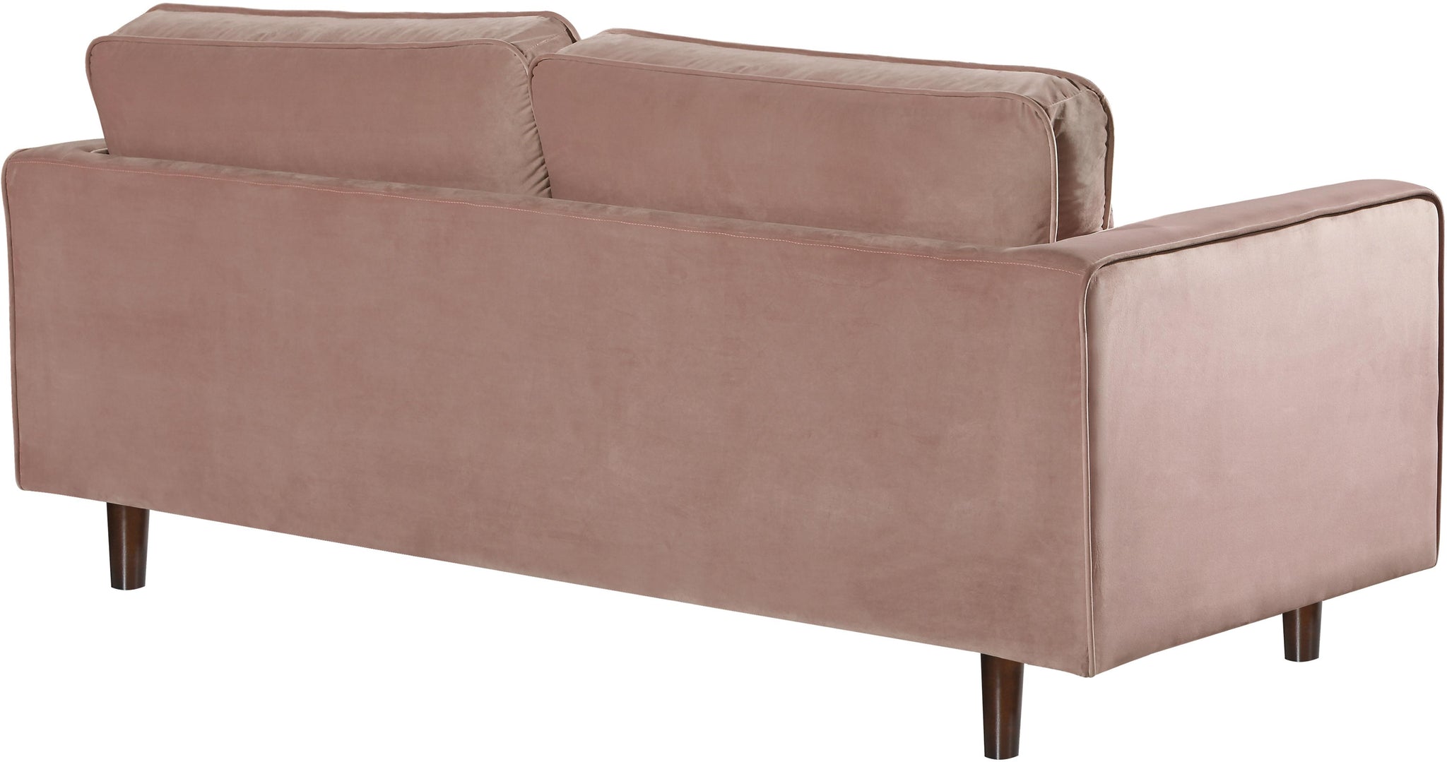 Emily Pink Velvet Loveseat - Furnish 4 Less 98 (NY)*