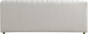 Naya Cream Velvet Loveseat - Furnish 4 Less 98 (NY)*