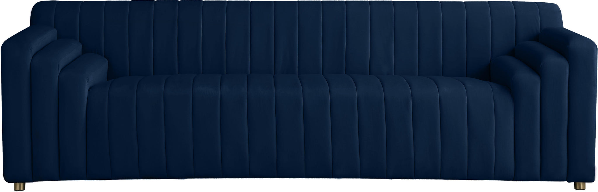 Naya Navy Velvet Sofa