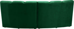 Infinity Green Velvet 2pc. Modular Sectional - Furnish 4 Less 98 (NY)*