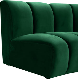 Infinity Green Velvet 11pc. Modular Sectional - Furnish 4 Less 98 (NY)*