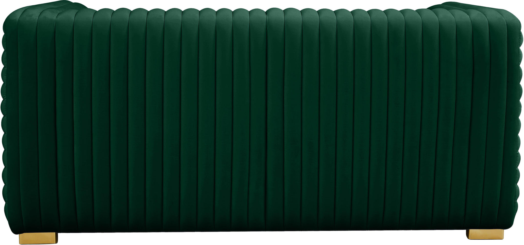 Ravish Green Velvet Loveseat - Furnish 4 Less 98 (NY)*