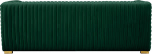 Ravish Green Velvet Sofa - Furnish 4 Less 98 (NY)*