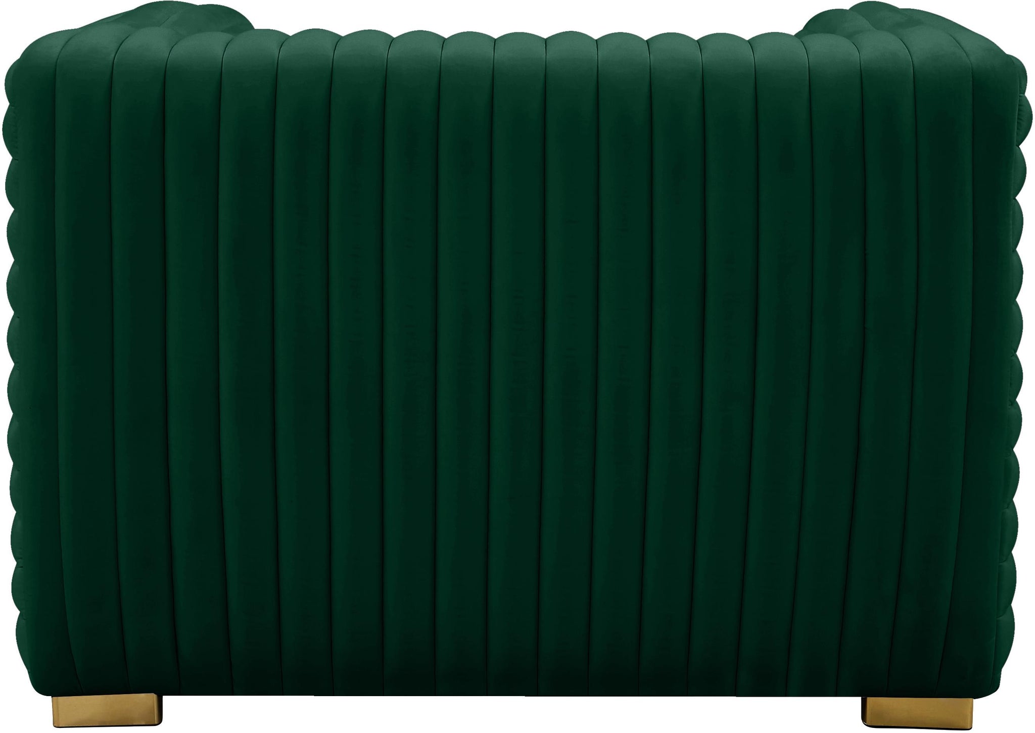 Ravish Green Velvet Chair - Furnish 4 Less 98 (NY)*