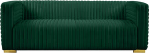 Ravish Green Velvet Sofa - Furnish 4 Less 98 (NY)*