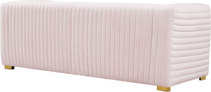 Ravish Pink Velvet Sofa - Furnish 4 Less 98 (NY)*