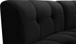 Limitless Black Velvet 14pc. Modular Sectional - Furnish 4 Less 98 (NY)*