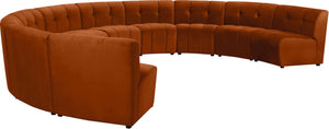 Limitless Cognac Velvet 10pc. Modular Sectional - Furnish 4 Less 98 (NY)*