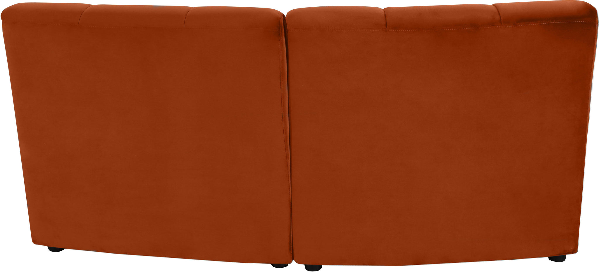 Limitless Cognac Velvet 2pc. Modular Sectional - Furnish 4 Less 98 (NY)*