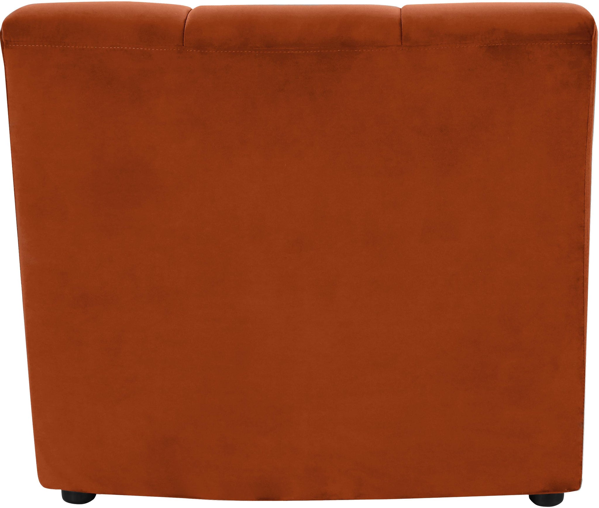 Limitless Cognac Velvet Modular Chair - Furnish 4 Less 98 (NY)*