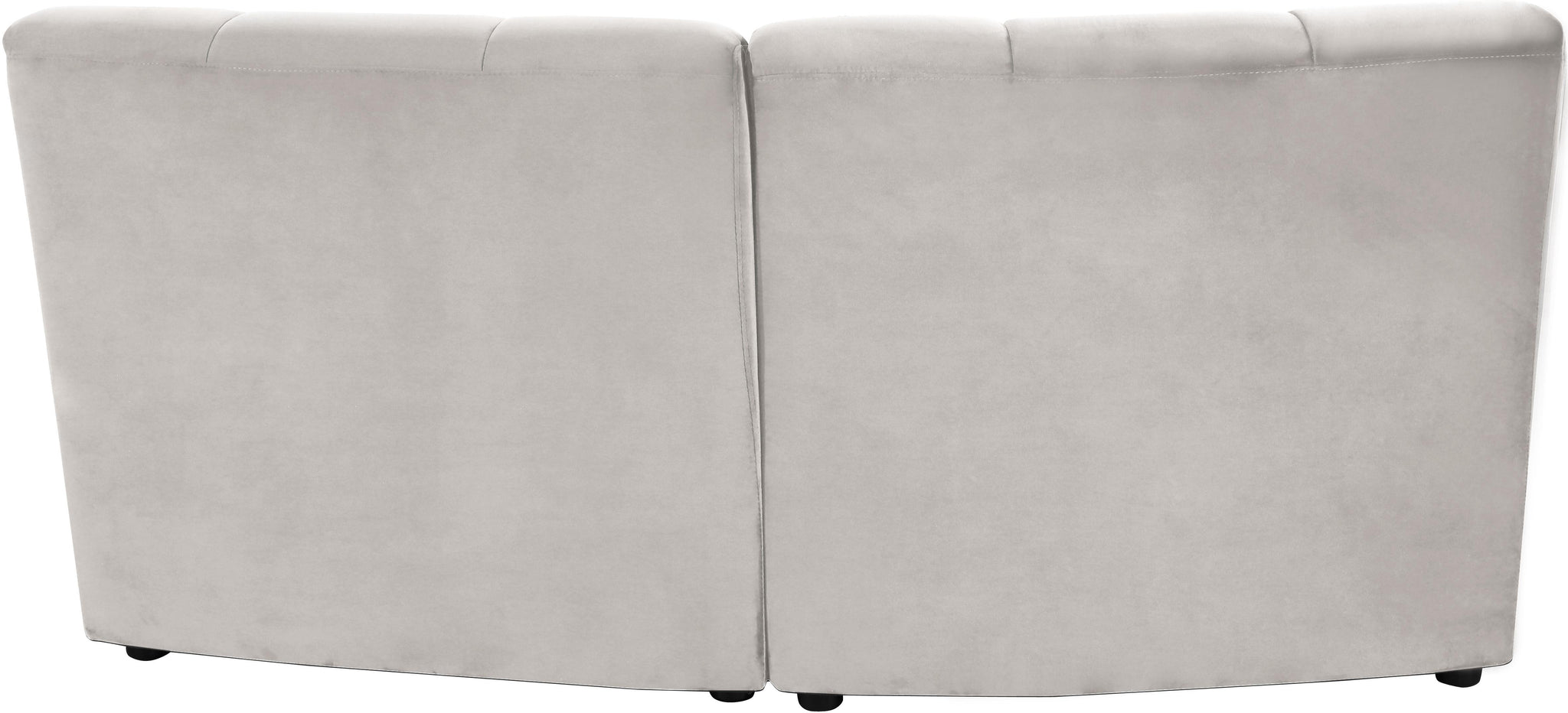 Limitless Cream Velvet 2pc. Modular Sectional - Furnish 4 Less 98 (NY)*