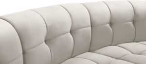 Limitless Cream Velvet 15pc. Modular Sectional - Furnish 4 Less 98 (NY)*