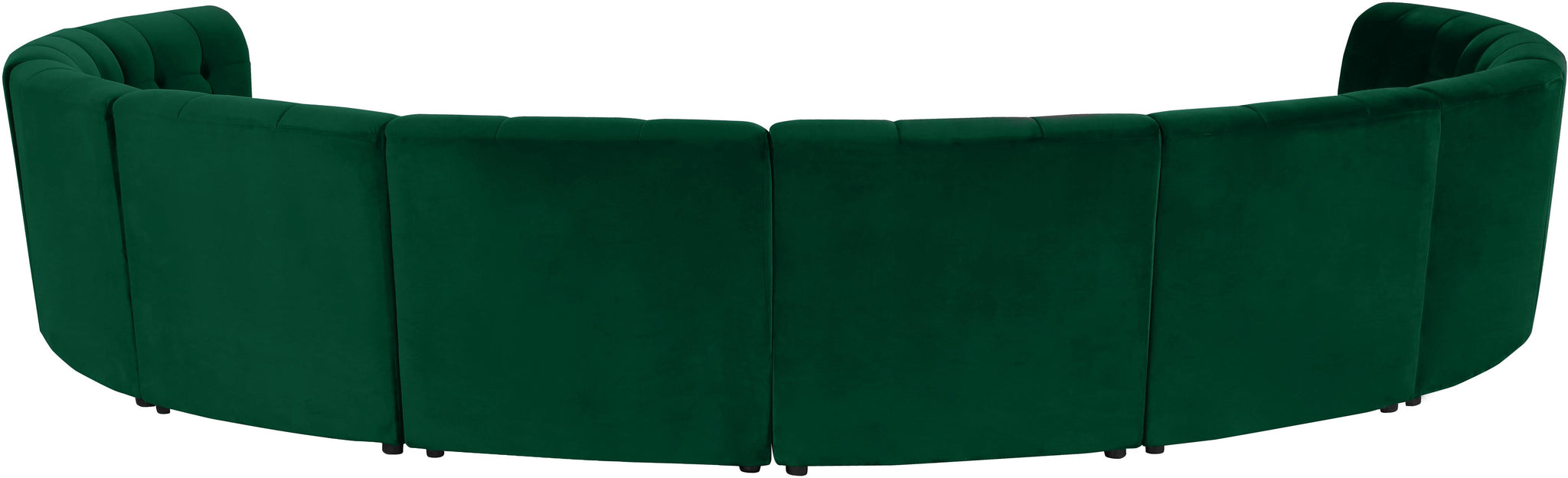 Limitless Green Velvet 10pc. Modular Sectional - Furnish 4 Less 98 (NY)*