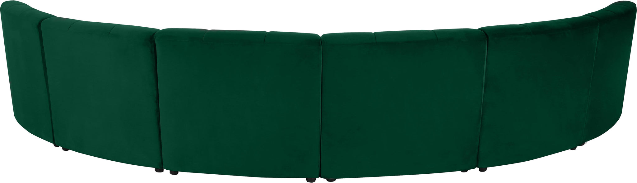 Limitless Green Velvet 6pc. Modular Sectional - Furnish 4 Less 98 (NY)*