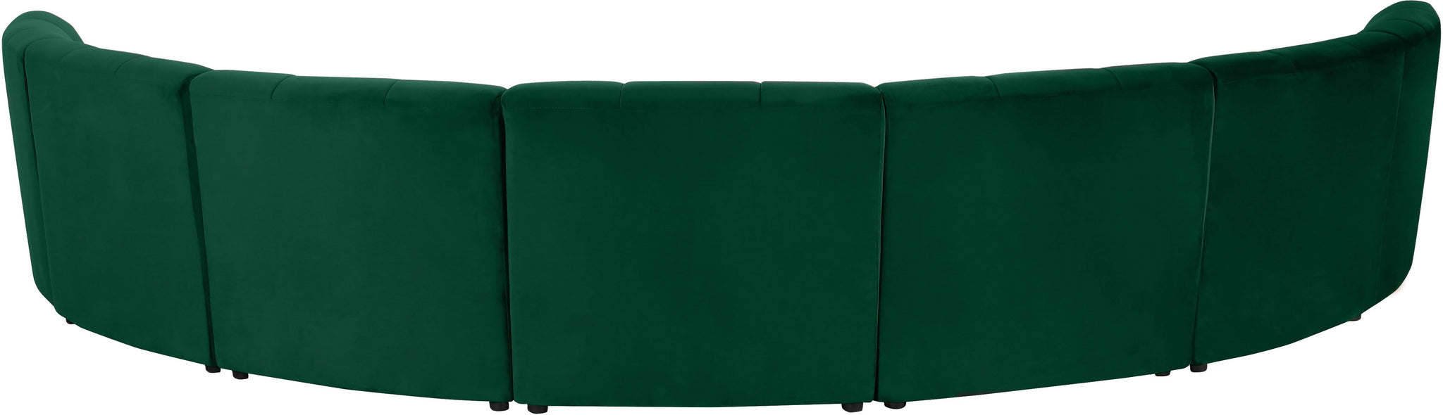 Limitless Green Velvet 7pc. Modular Sectional - Furnish 4 Less 98 (NY)*